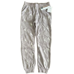 Vintage Havana Girl's Embroider Fleece Jogger Sweatpants Youth Large New/Defects